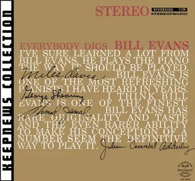 Tapa de Everybody Digs Bill Evans